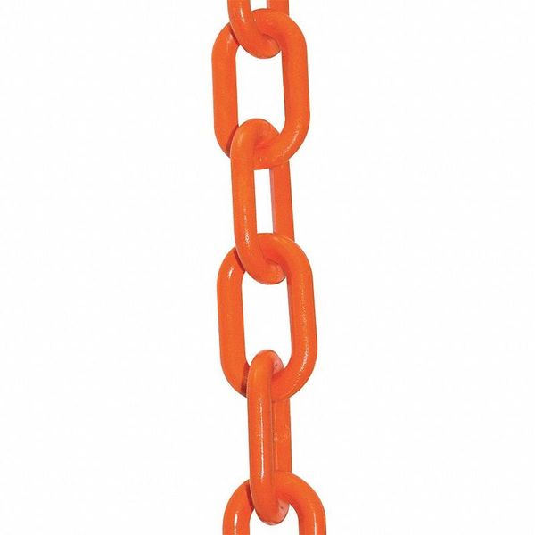 Plastic Chain 2 100 ft L Safety Orange MPN:51012-100