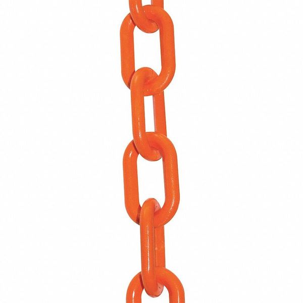 Plastic Chain 2 50 ft L Safety Orange MPN:51012-50