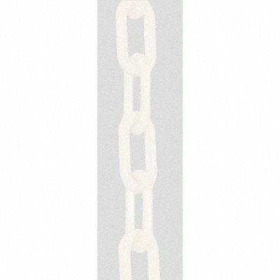 E1223 Plastic Chain 3 In x 100 ft White MPN:80001-100