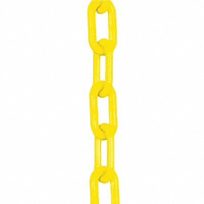 E1226 Plastic Chain 3 In x 300 ft Yellow MPN:80002-300