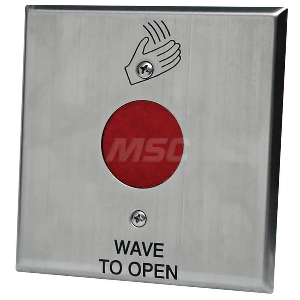 Stainless Steel Infrared Touchless Door Activator Switch MPN:216-N