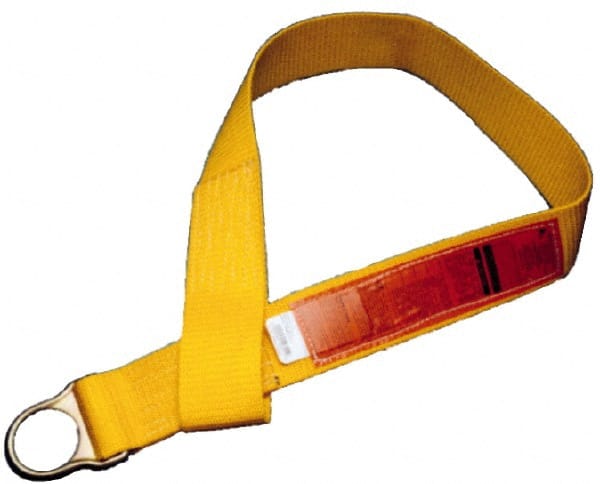 Anchors, Grips & Straps, Product Type: Anchor Connector , Material: Nylon , Color: Yellow , Connection Type: D-Ring , Standards: ANSI Z359.1, OSHA  MPN:505282