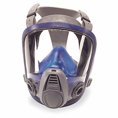 Full Face Respirator M Blue Gray MPN:10031309