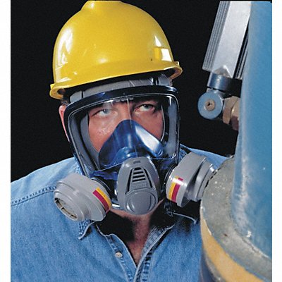 Full Face Respirator L Blue Gray MPN:10031341