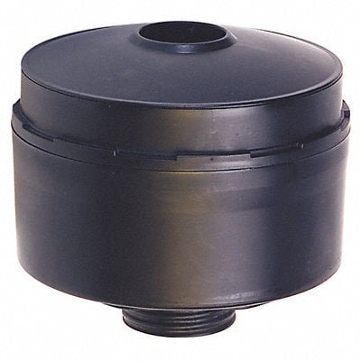 Gas Mask Canister Black Threaded PK6 MPN:818264