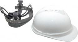 Hard Hat: Impact Resistant, Vented, Type 1, Class C, 4-Point Suspension MPN:10034018