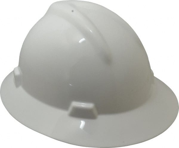 Hard Hat: Impact Resistant, Full Brim, Type 1, Class E, 8-Point Suspension MPN:10058321