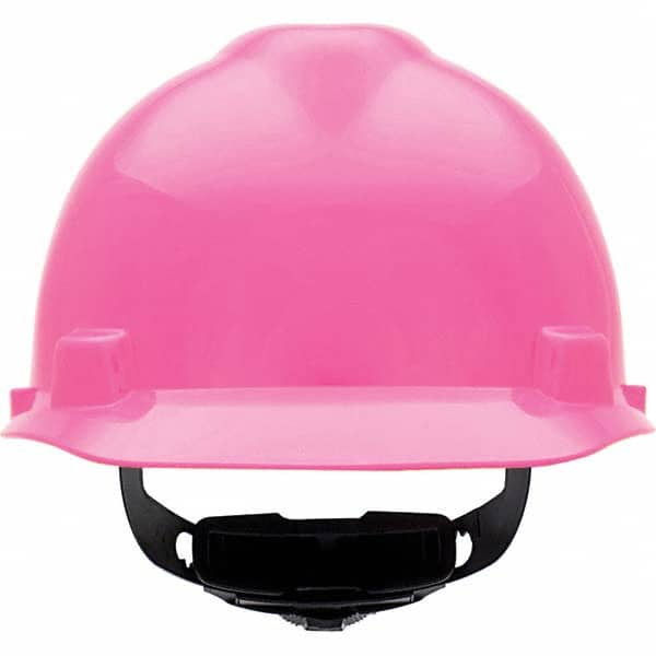 Hard Hat: Impact Resistant, V-Gard Slotted Cap, Type 1, Class E, 4-Point Suspension MPN:10155230