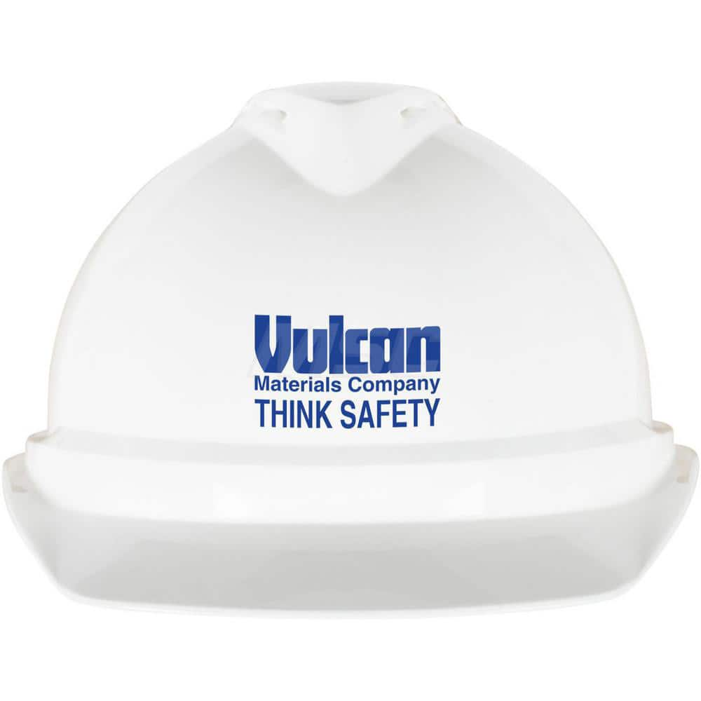 Hard Hat: Electrical Protection, Impact Resistant & Water Resistant, Front Brim, Class E, 4-Point Suspension MPN:475358-BL7278