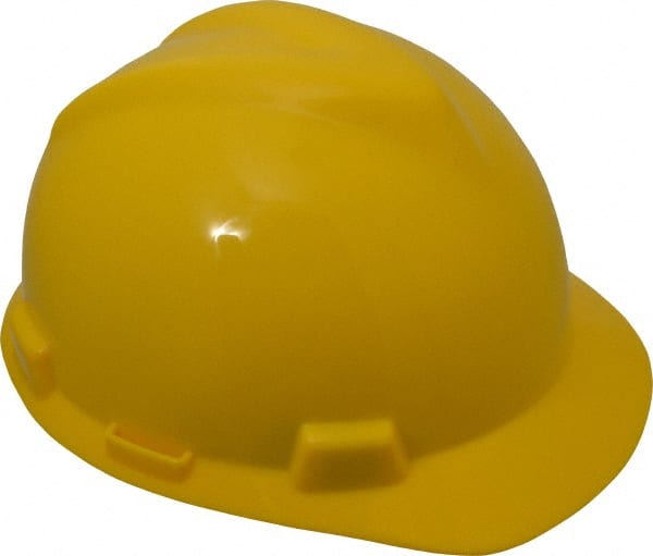 Hard Hat: Impact Resistant, V-Gard Slotted Cap, Type 1, Class E, 4-Point Suspension MPN:475360