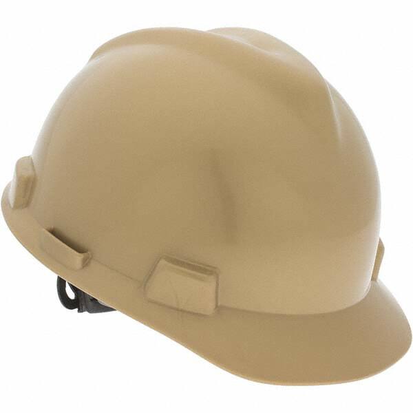 Hard Hat: Impact Resistant, V-Gard Slotted Cap, Type 1, Class E, MPN:475365