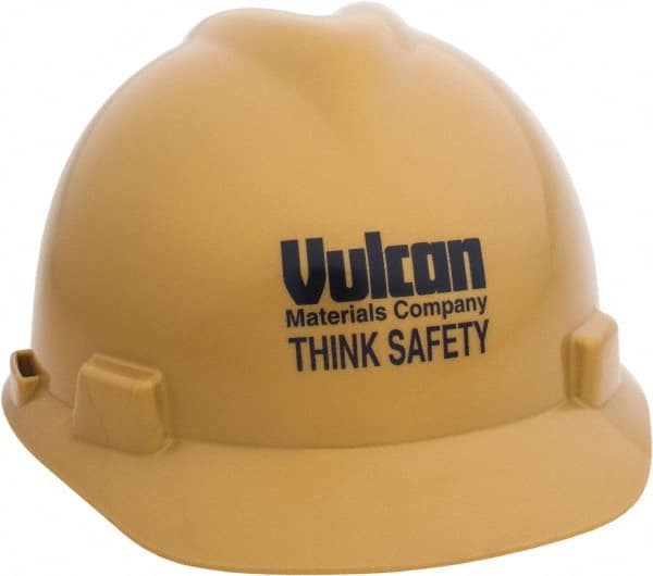 Hard Hat: Impact Resistant, V-Gard Slotted Cap, Type 1, Class E, 4-Point Suspension MPN:475365BL7278