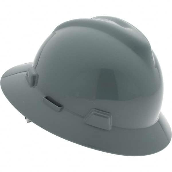 Hard Hat: Impact Resistant, Full Brim, Type 1, Class E, 4-Point Suspension MPN:475367