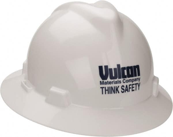 Hard Hat: Impact Resistant, Full Brim, Type 1, Class E, 4-Point Suspension MPN:475369-BL7278