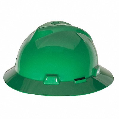 D0367 Hard Hat Type 1 Class E Ratchet Green MPN:475370