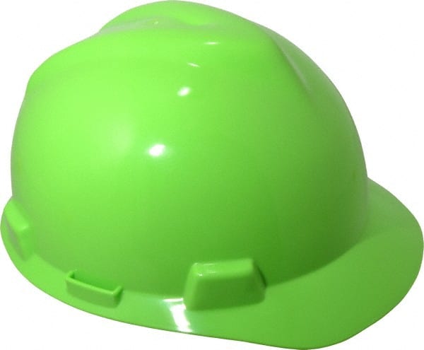 Hard Hat: Impact Resistant, V-Gard Slotted Cap, Type 1, Class E, 4-Point Suspension MPN:815558