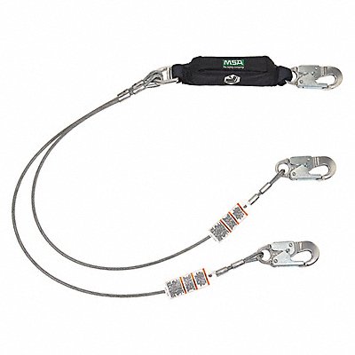 Shock Absorbing Lanyard Single Leg 12ft. MPN:10213788