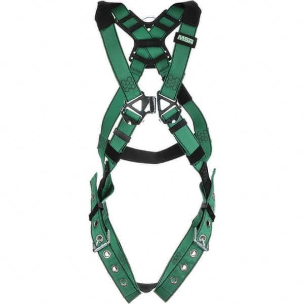 Fall Protection Harnesses: 400 Lb, Vest Style, Size Standard, Polyester MPN:10197215