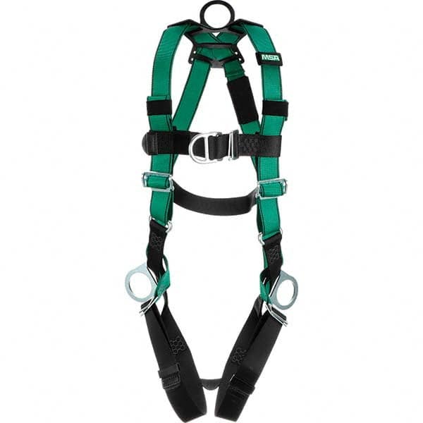 Fall Protection Harnesses: 400 Lb, Vest Style, Size X-Large, Polyester MPN:10197437