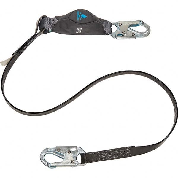 Lanyards & Lifelines, Load Capacity: 310lb , Type: Lanyard , Length (Inch): 72 , Anchorage End Connection: Snap Hook , Harness Connection: Locking Snap Hook  MPN:10206832