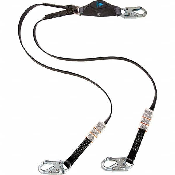 Lanyards & Lifelines, Load Capacity: 310lb , Type: Lanyard , Length (Inch): 72 , Anchorage End Connection: Snap Hook , Harness Connection: Locking Snap Hook  MPN:10207252