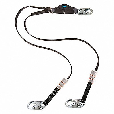 Shock Absorbing Lanyard Twin Leg 6 ft S MPN:10207240