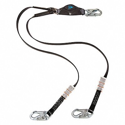 Shock Absorbing Lanyard Twin Leg 6 ft S MPN:10207252