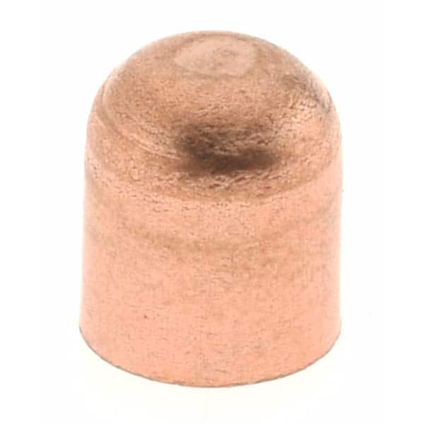 Wrot Copper Pipe Cap: 1/8