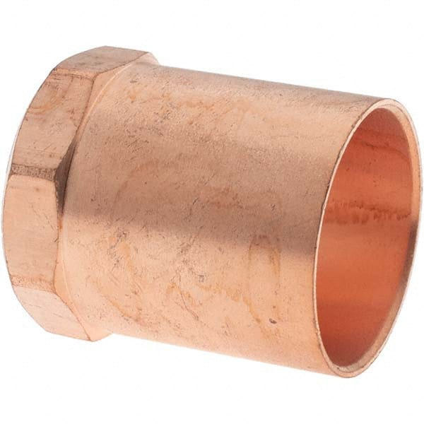 Wrot Copper Pipe Adapter: 1