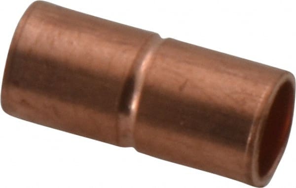 Wrot Copper Pipe Coupling: 1/8