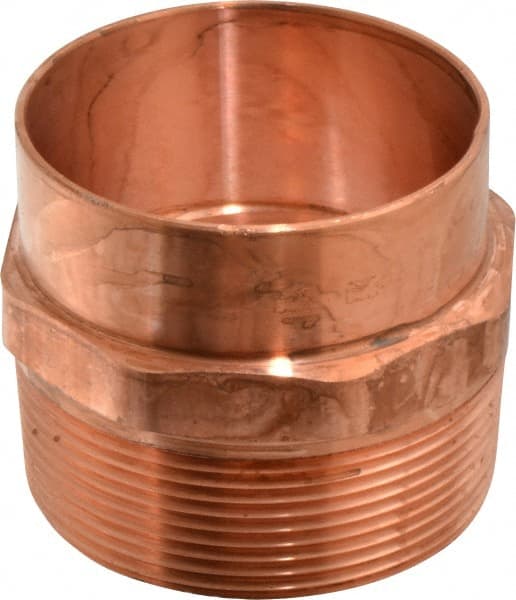 Wrot Copper Pipe Adapter: 3