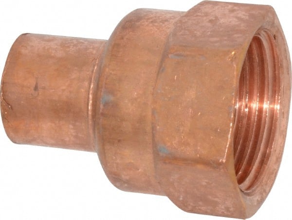 Wrot Copper Pipe Adapter: 1/2