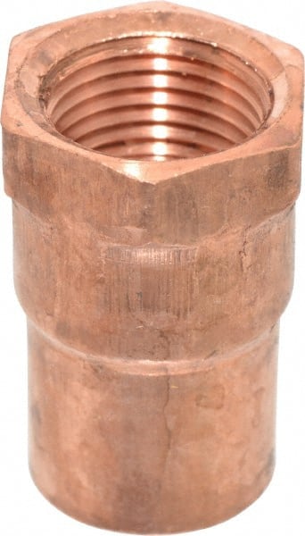 Wrot Copper Pipe Adapter: 1/2