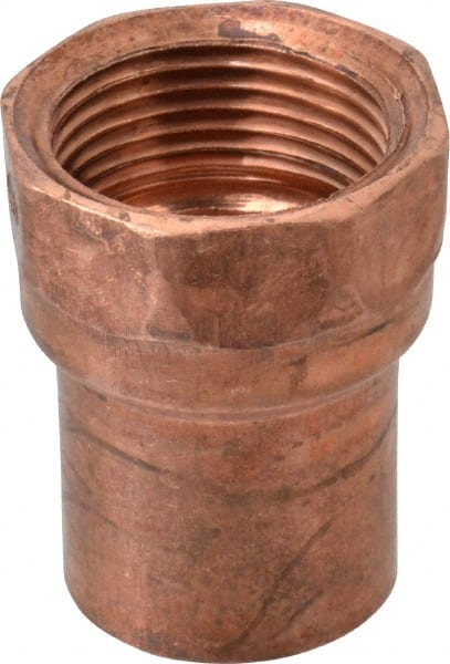 Wrot Copper Pipe Adapter: 1