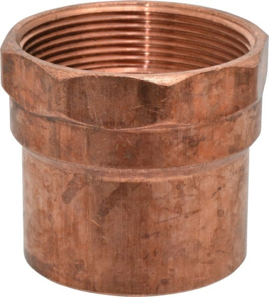 Wrot Copper Pipe Adapter: 2