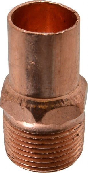 Wrot Copper Pipe Adapter: 3/4