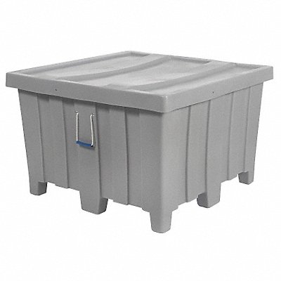 Ribbed Wall Container Gray MPN:MTD-1GRAY