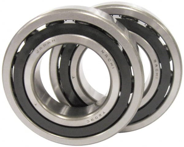 Angular Contact Ball Bearing: 75 mm Bore Dia, 115 mm OD, 20 mm OAW, Without Flange MPN:7015 CYDU P4