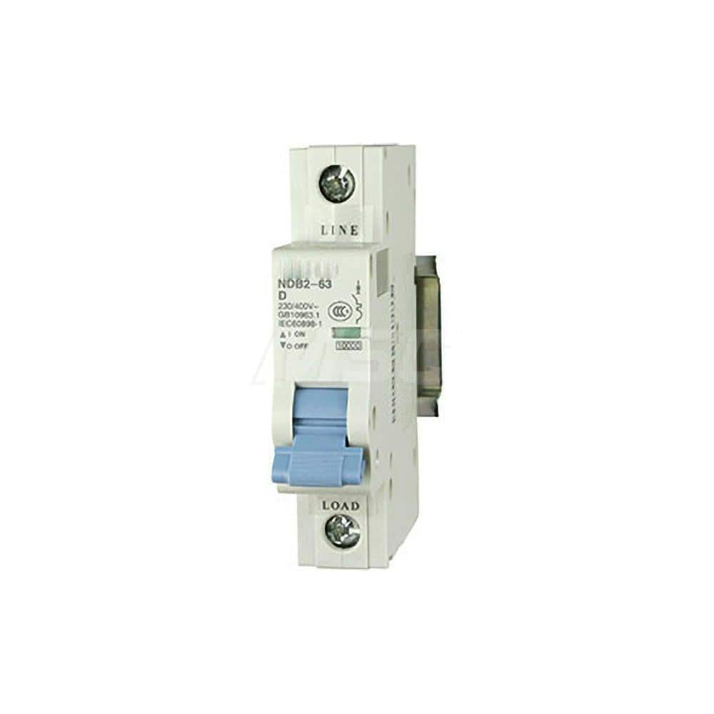 Circuit Breakers, Circuit Breaker Type: C60SP - Supplementary Protection , Tripping Mechanism: Thermal-Magnetic  MPN:NDB2-63D10-1