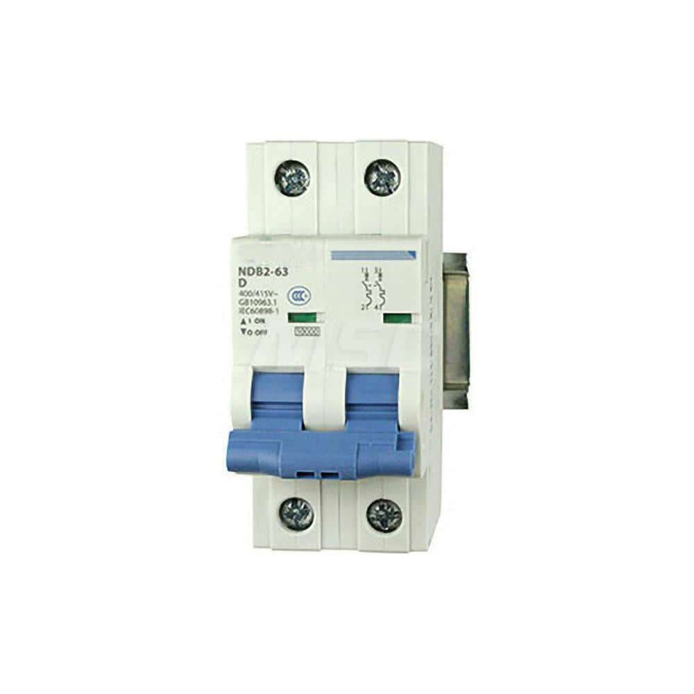 Circuit Breakers, Circuit Breaker Type: C60SP - Supplementary Protection , Tripping Mechanism: Thermal-Magnetic  MPN:NDB2-63D20-2