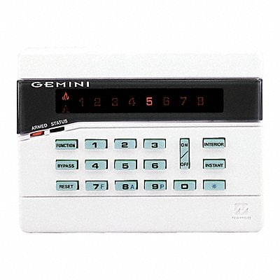 Intrusion System Keypads 5-7/8 W LCD MPN:GEM-RP8