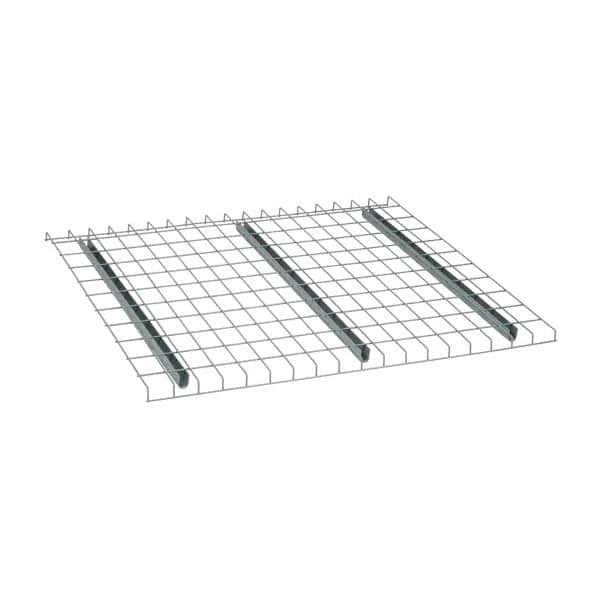 Painted Wire Decking for Pallet Racking: Use With Pallet Racks MPN:D4246AA3A1