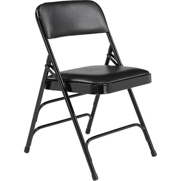 Folding Chairs, Pad Type: Folding Chair w/Vinyl Padded Seat , Material: Steel, Vinyl , Width (Inch): 18-3/4  MPN:1310