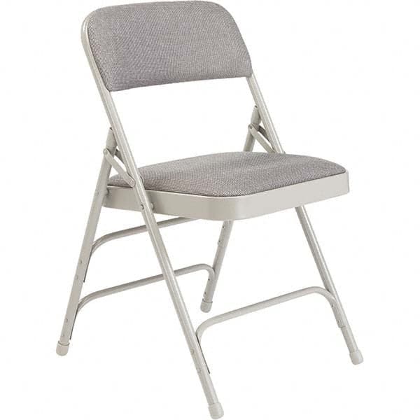 Folding Chairs, Pad Type: Folding Chair w/Fabric Padded Seat , Material: Steel , Width (Inch): 18-3/4  MPN:2302