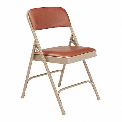 Folding Chair Vinyl Brown PK4 MPN:1203