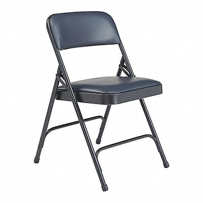 Folding Chair Vinyl Blue PK4 MPN:1204