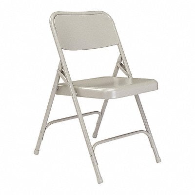 Folding Chair Gray 18-1/4 in PK4 MPN:202