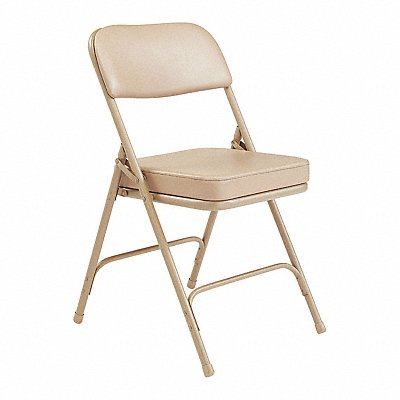 Folding Chair Fabric 32in H Beige PK2 MPN:3201