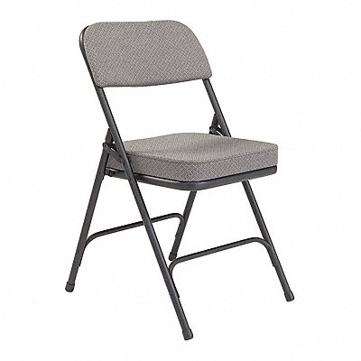 Folding Chair Fabric 32in H Black PK2 MPN:3212