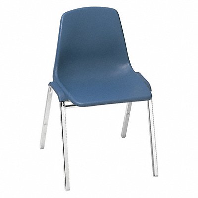 Shell Stacking Chair Poly Blue PK4 MPN:8125